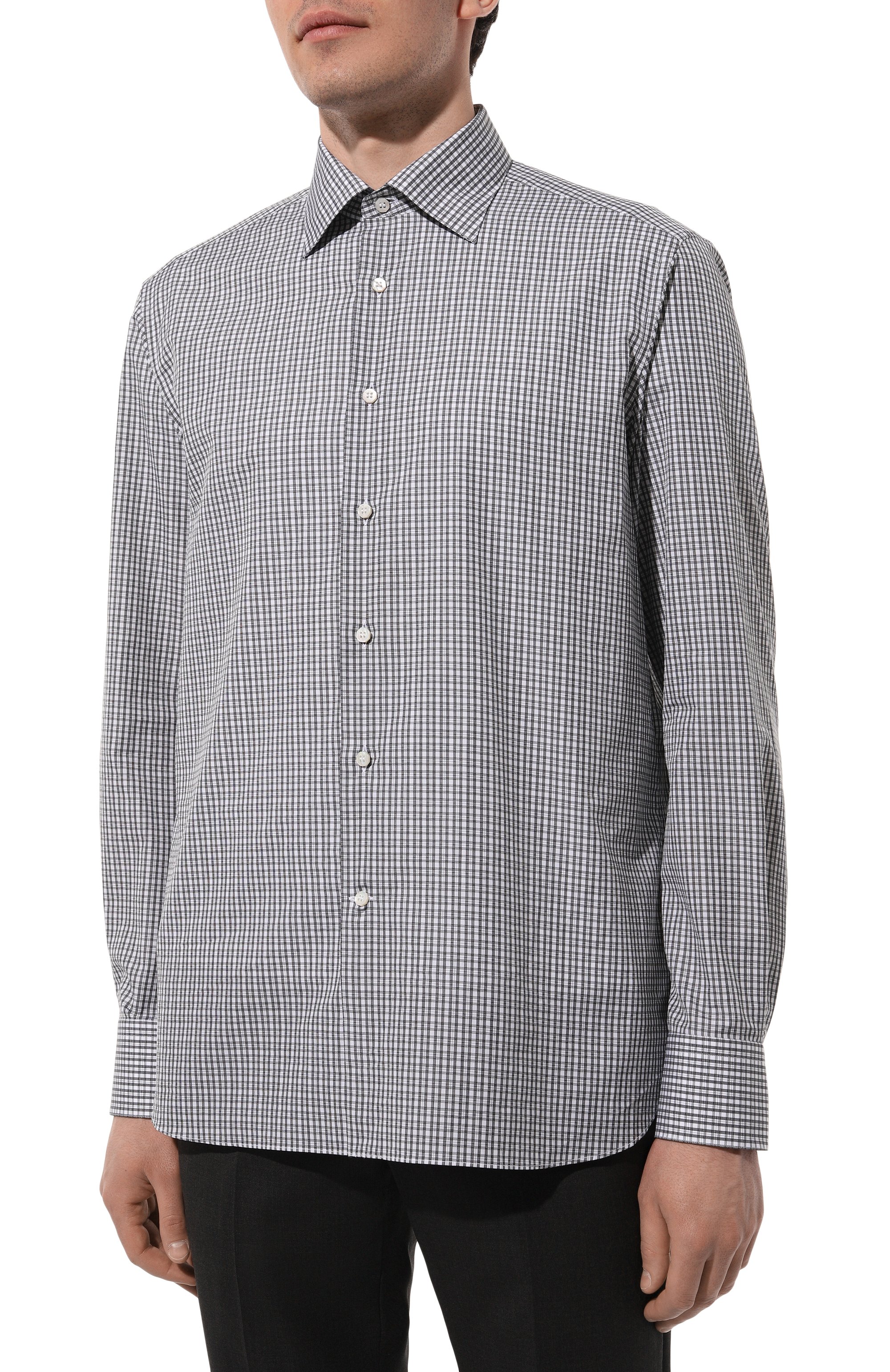 Хлопковая рубашка STEFANO RICCI, арт. MC003905/R2768, фото 3