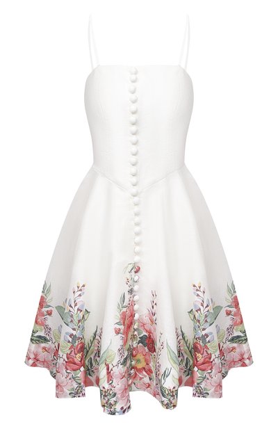 Женское льняное платье ZIMMERMANN, арт. 8387DBTD
