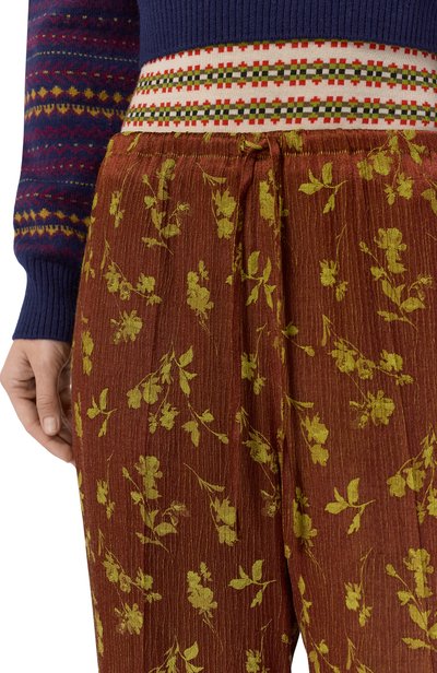 Брюки DRIES VAN NOTEN коричневого цвета по цене 64850 руб., арт. 010922/4261, фото 5 Брюки DRIES VAN NOTEN, арт. 010922/4261, фото 5