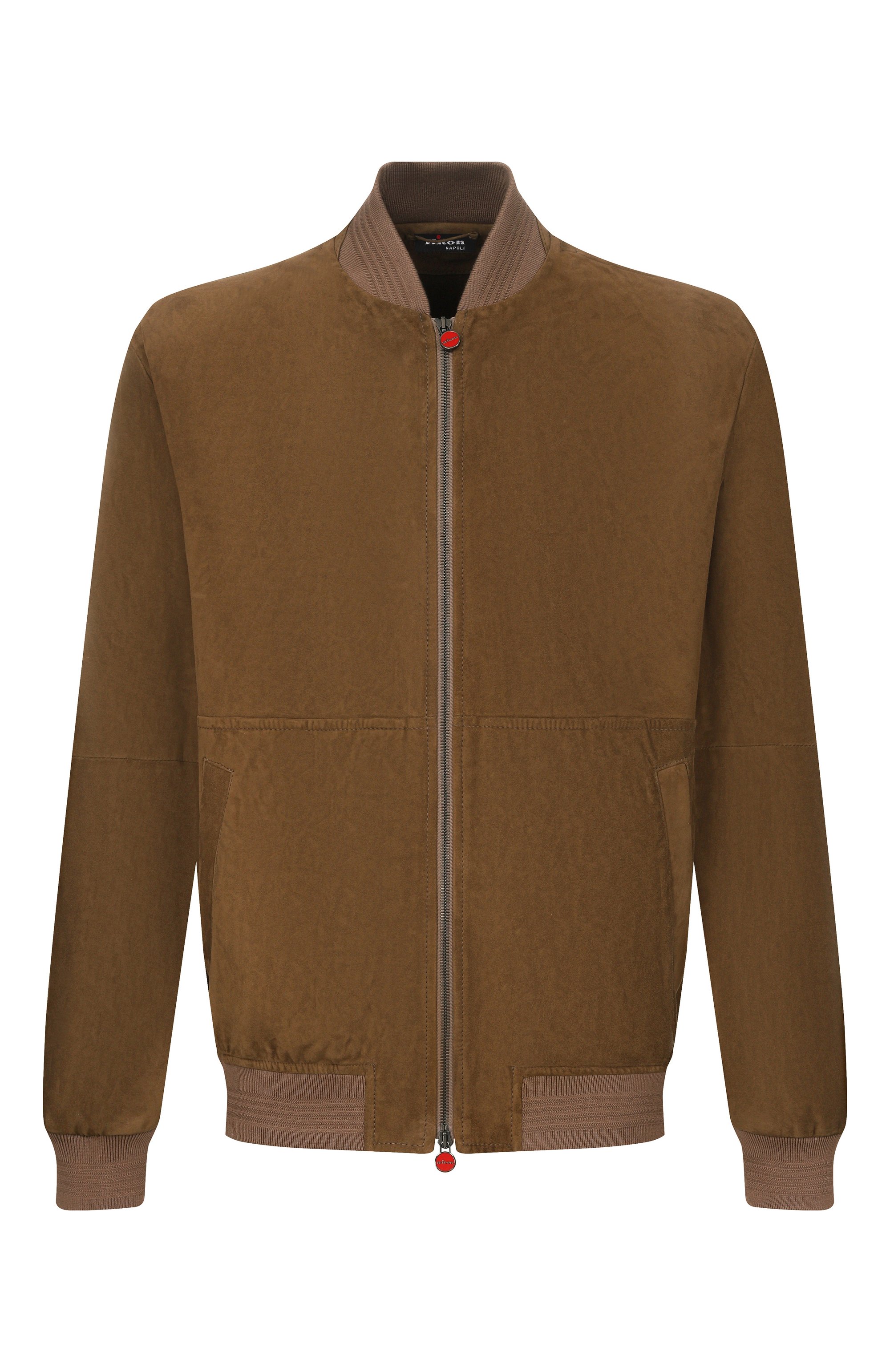 Замшевый бомбер KITON, арт. UW2345V0812H, фото 1