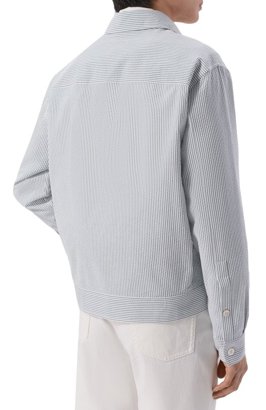 Хлопковая куртка-рубашка MVST M26.2PM.B011/F134 Серый  M26.2PM.B011/F134 Фото 4