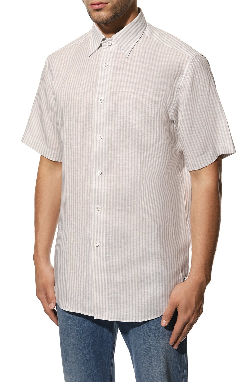 Льняная рубашка BRIONI, арт. SCDG0L/P1120, фото 3