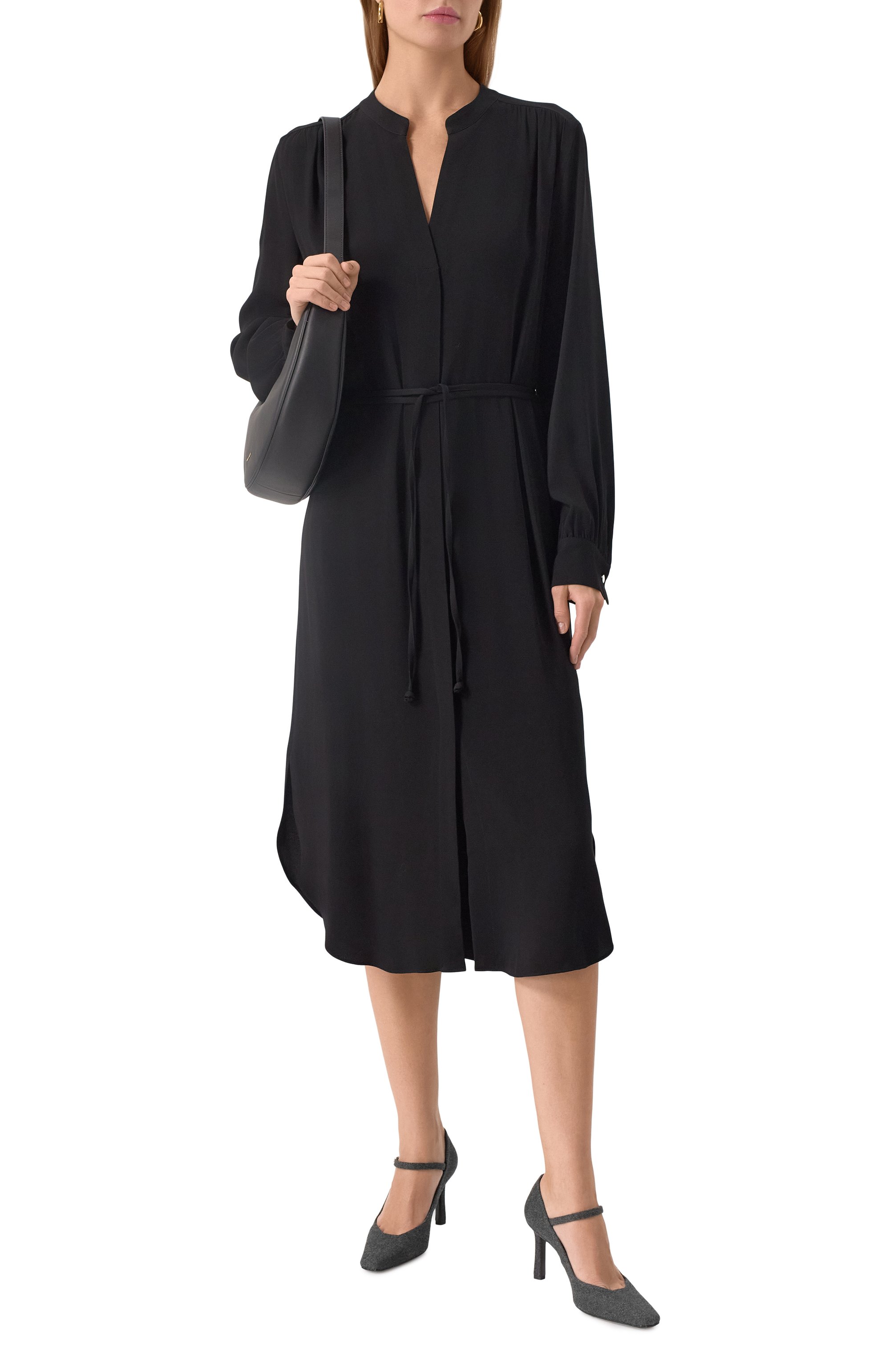 Платье из вискозы BOSS, арт. 50496388, фото 2