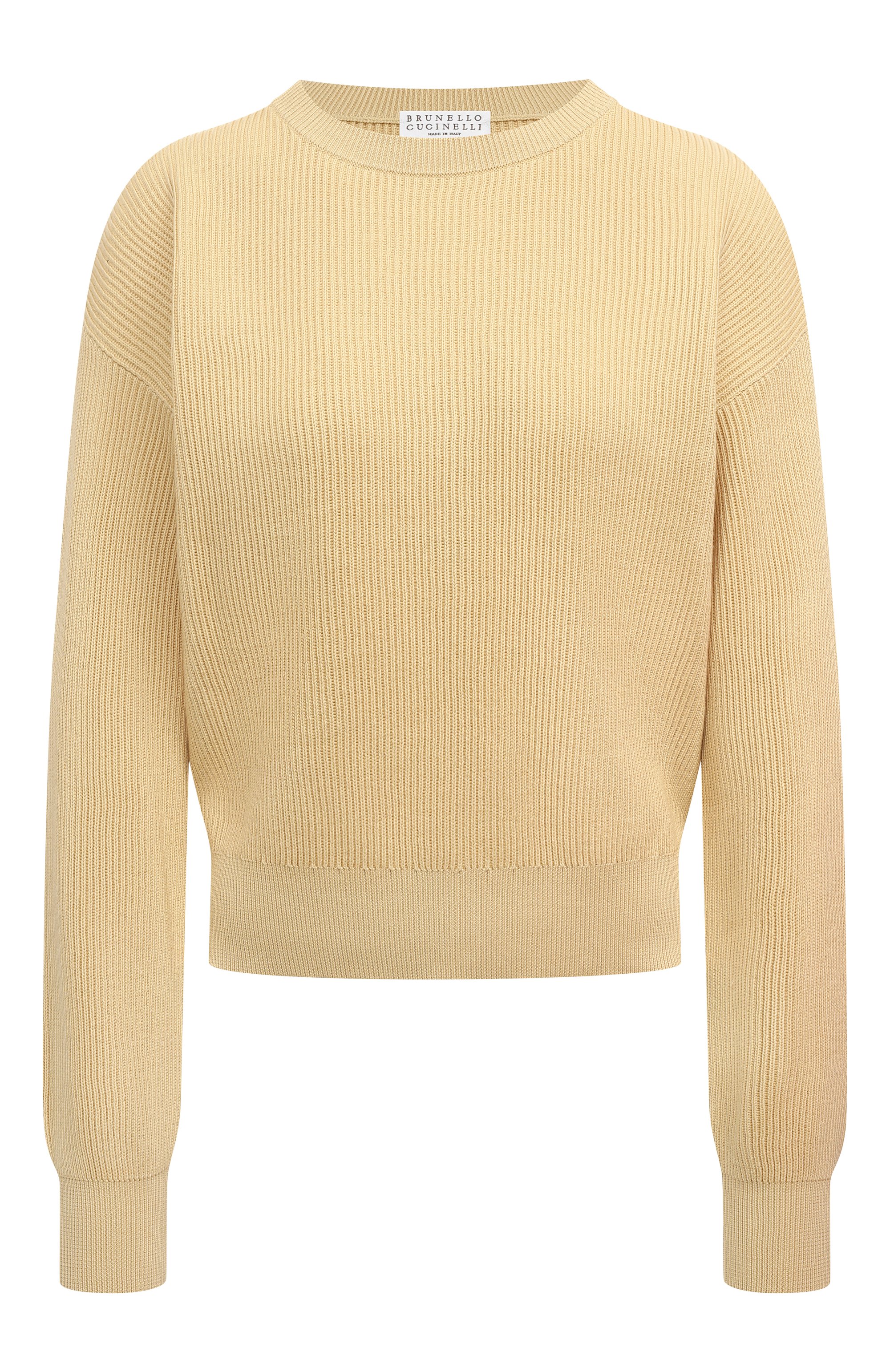 Хлопковый пуловер BRUNELLO CUCINELLI, арт. M1919B1299, фот�о 1