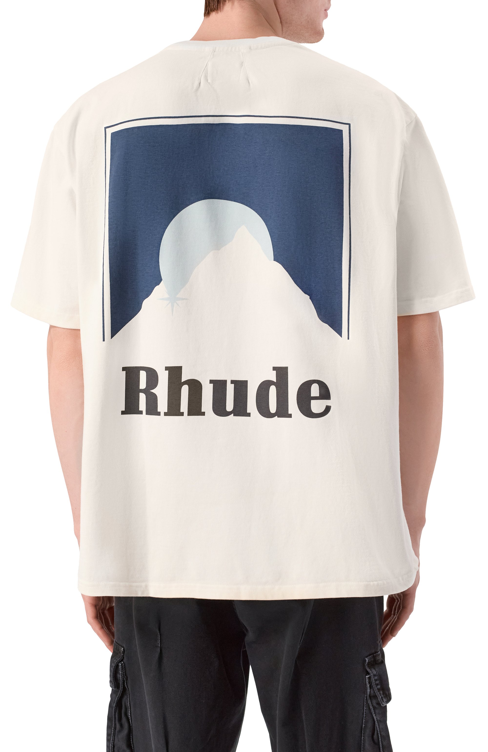 Хлопковая футболка RHUDE, арт. RHPF25TT02012, фото 4