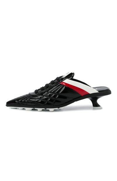 Кожаные мюли MIU MIU, арт. 5E523D-46J-F0N98-055, фото 3