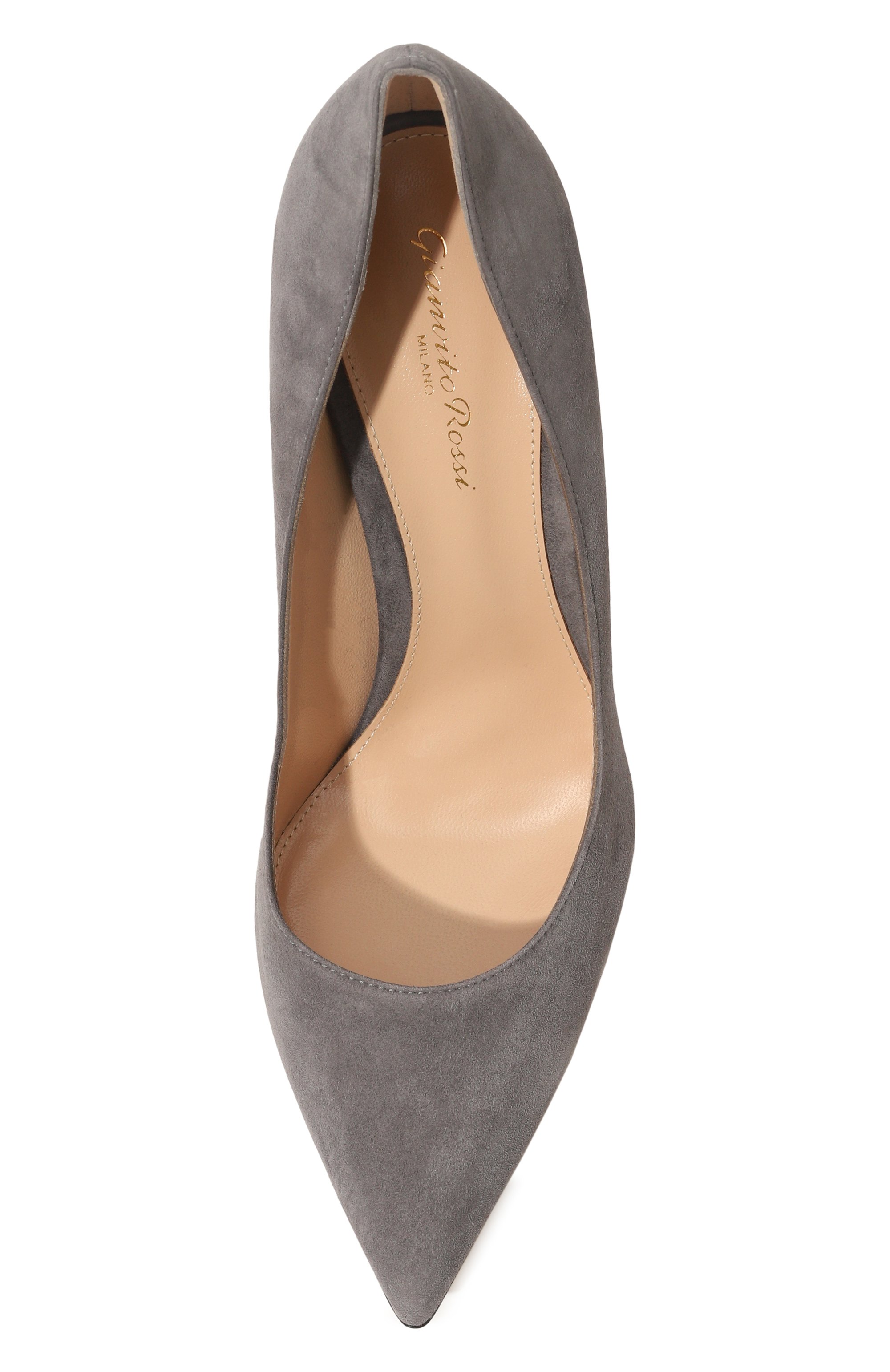 Замшевые туфли gianvito 105 GIANVITO ROSSI, арт. G28470.15RIC.CAMLAPI, фото 6