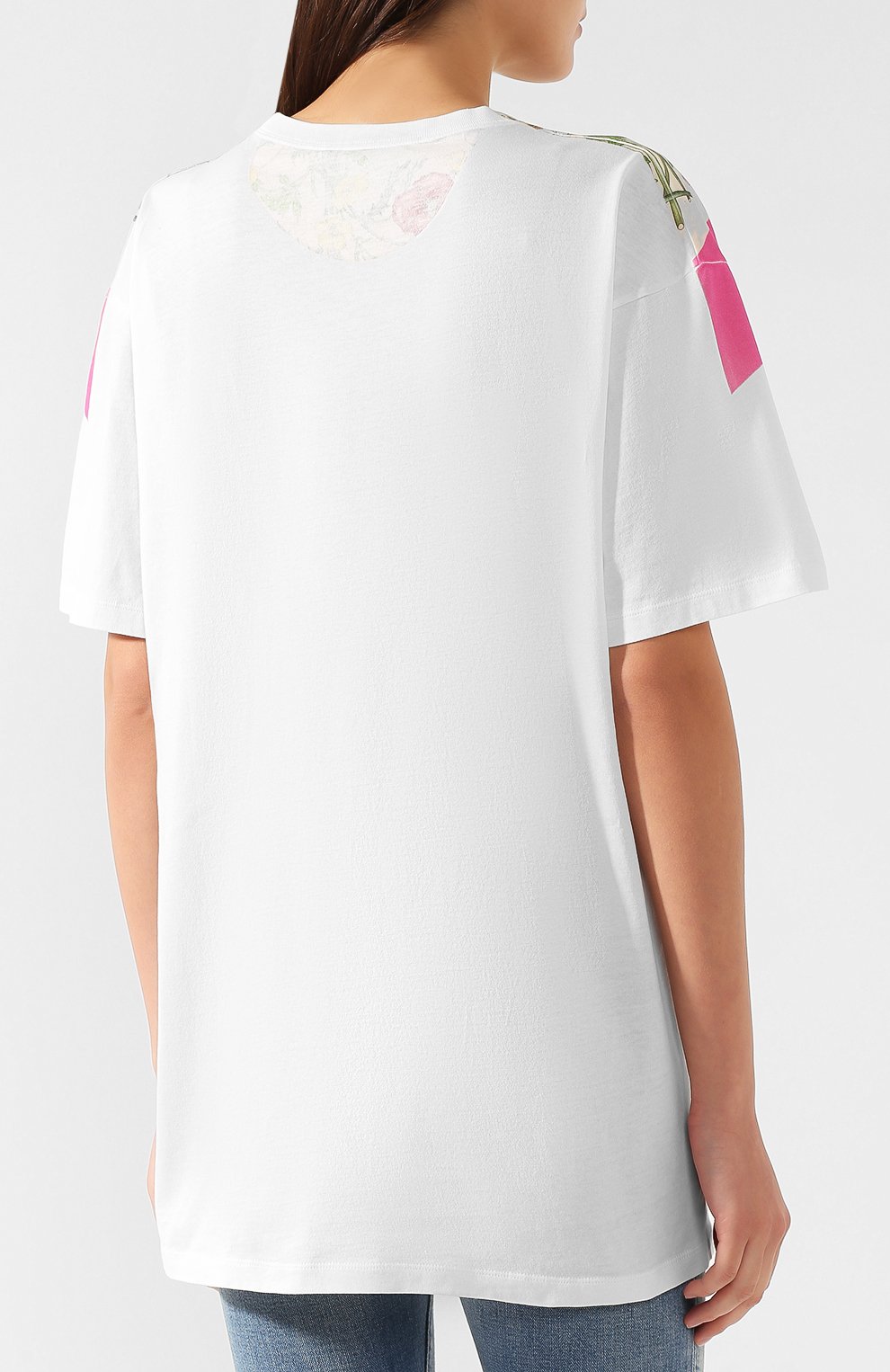 Хлопковая футболка GUCCI, арт. 539081/XJARI, фото 4
