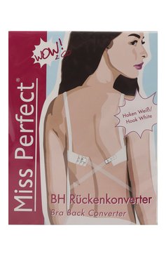 Женские расширители-бретели для бюстгальтера MISS PERFECT прозрачного цвета, арт. W2G70025 | Фото 1 (Материал внешний: Силикон; Материал сплава: Проставлено; Нос: Не проставлено)