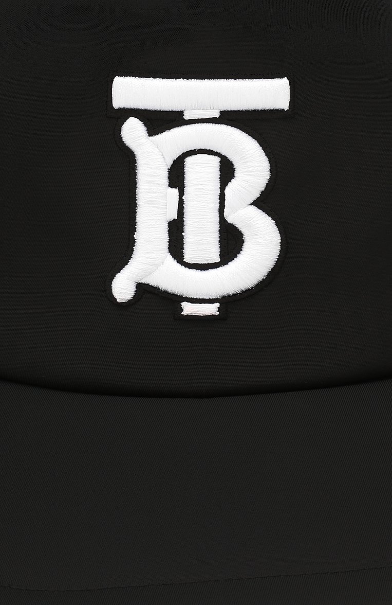 Женская бейсболка BURBERRY черного цвета, арт. 8019211 | Фото 3 (Материал: Текстиль, Синтетический материал; Материал внутренний: Не назначено; Материал сплава: Проставлено; Нос: Не проставлено)
