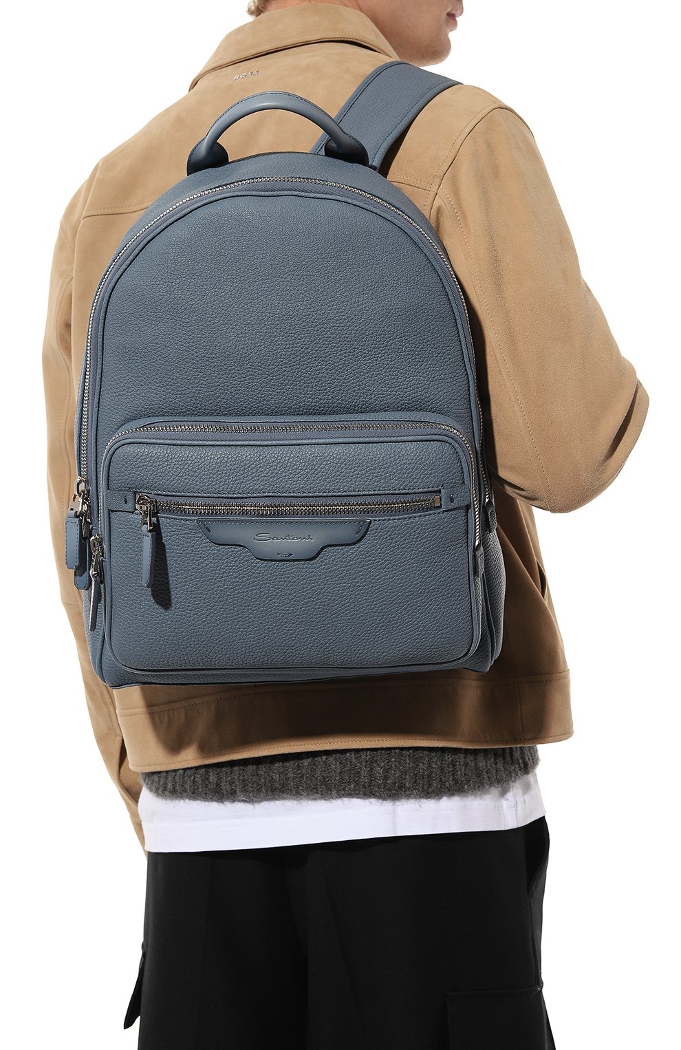 Кожаный рюкзак SANTONI, арт. UIBBA2364EN-ASP6Z29, фото 2
