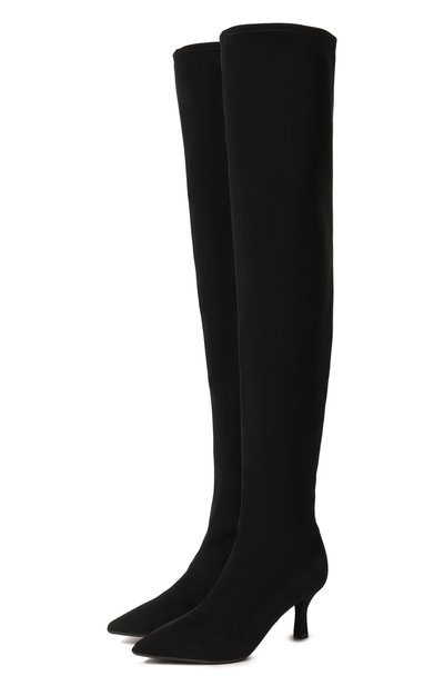 Текстильные ботфорты CASADEI, арт. 1T016Z060NGYSUE, фото 1