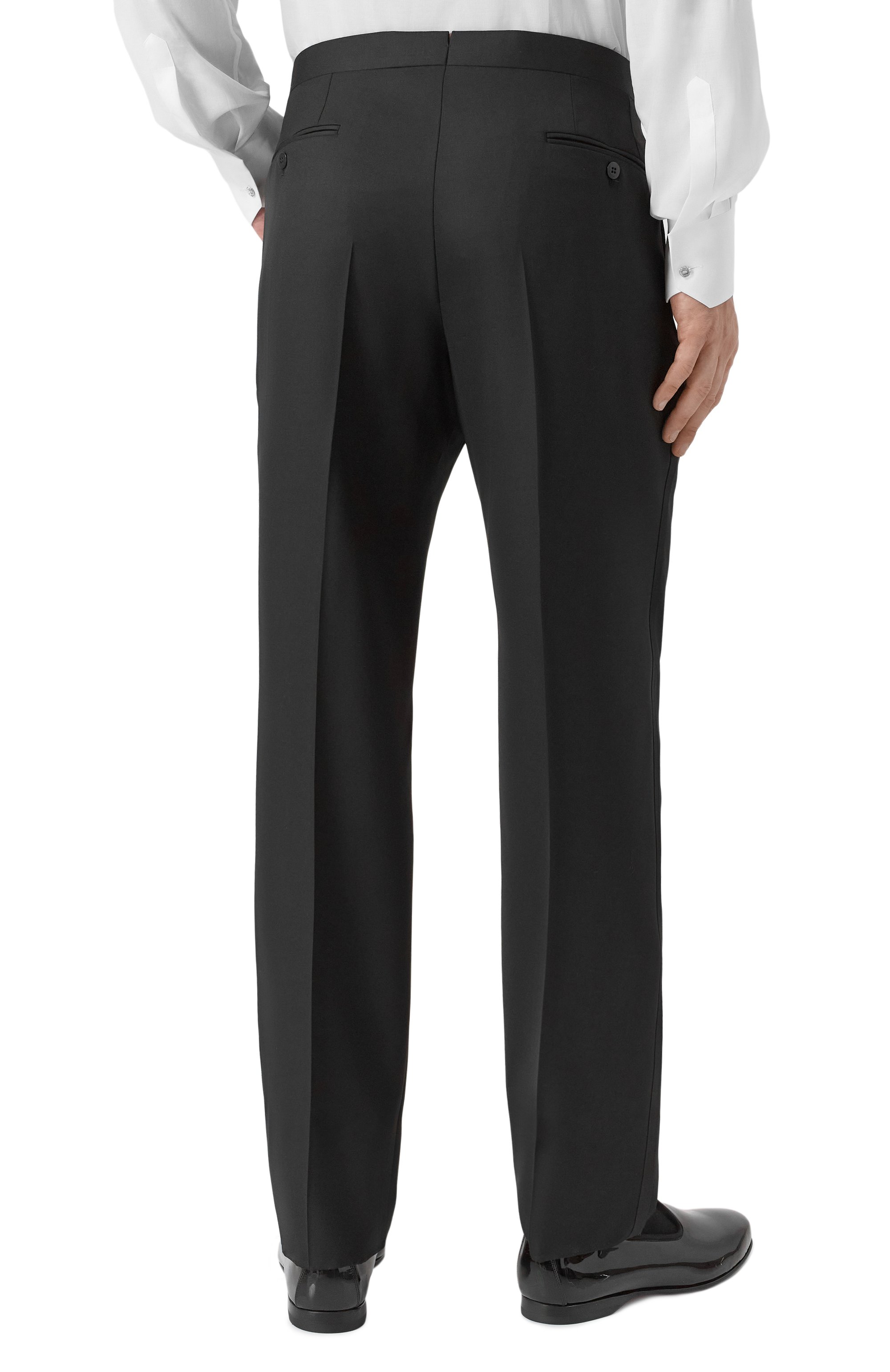 Шерстяной смокинг BRIONI черного цвета по цене 742500 руб., арт. RT030L/P6A0M, фото 5 Шерстяной смокинг BRIONI, арт. RT030L/P6A0M, фото 5