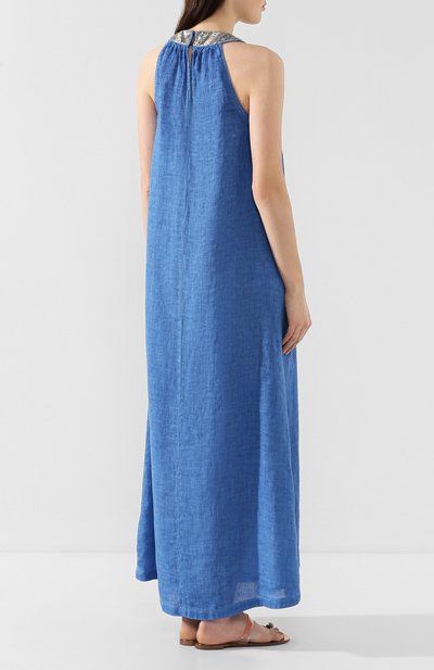 Льняное платье 120% LINO, арт. R0W4501/B317/S02, фото 4