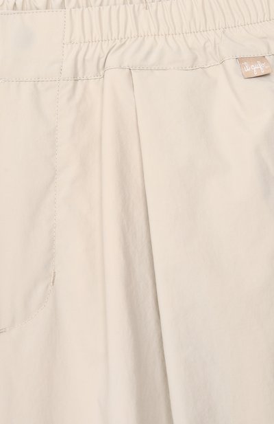 Брюки IL GUFO светло-бежевого цвета по цене 20750 руб., арт. A25GPL0028N0108_003, фото 3 Брюки IL GUFO, арт. A25GPL0028N0108_003, фото 3