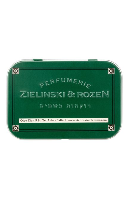 Женского твердое мыло в алюминиевой коробке &quot;черная ваниль&quot; (100g) ZIELINSKI&ROZEN, арт. 4650139031114