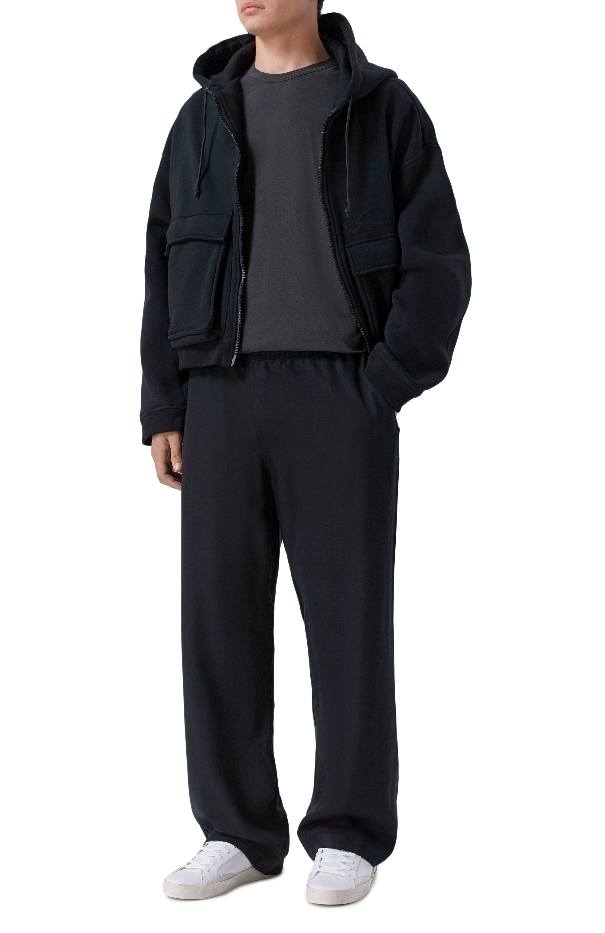 Хлопковая футболка JAMES PERSE темно-серого цвета по цене 17200 руб., арт. MLJ3311, фото 2 Хлопковая футболка JAMES PERSE, арт. MLJ3311, фото 2