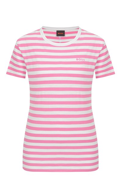 Женская хлопковая футболка BOSS ORANGE, арт. 50504192