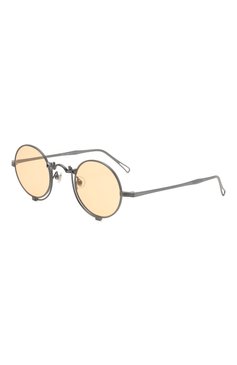 Женские солнцезащитные очки MATSUDA серебряного цвета, арт. 10601H MBK | Фото 1 (Региональные ограничения белый список (Axapta Mercury): Не проставлено, RU; Нос: Не проставлено; Тип очков: С/з; Материал: Металл; Очки форма: Круглые)