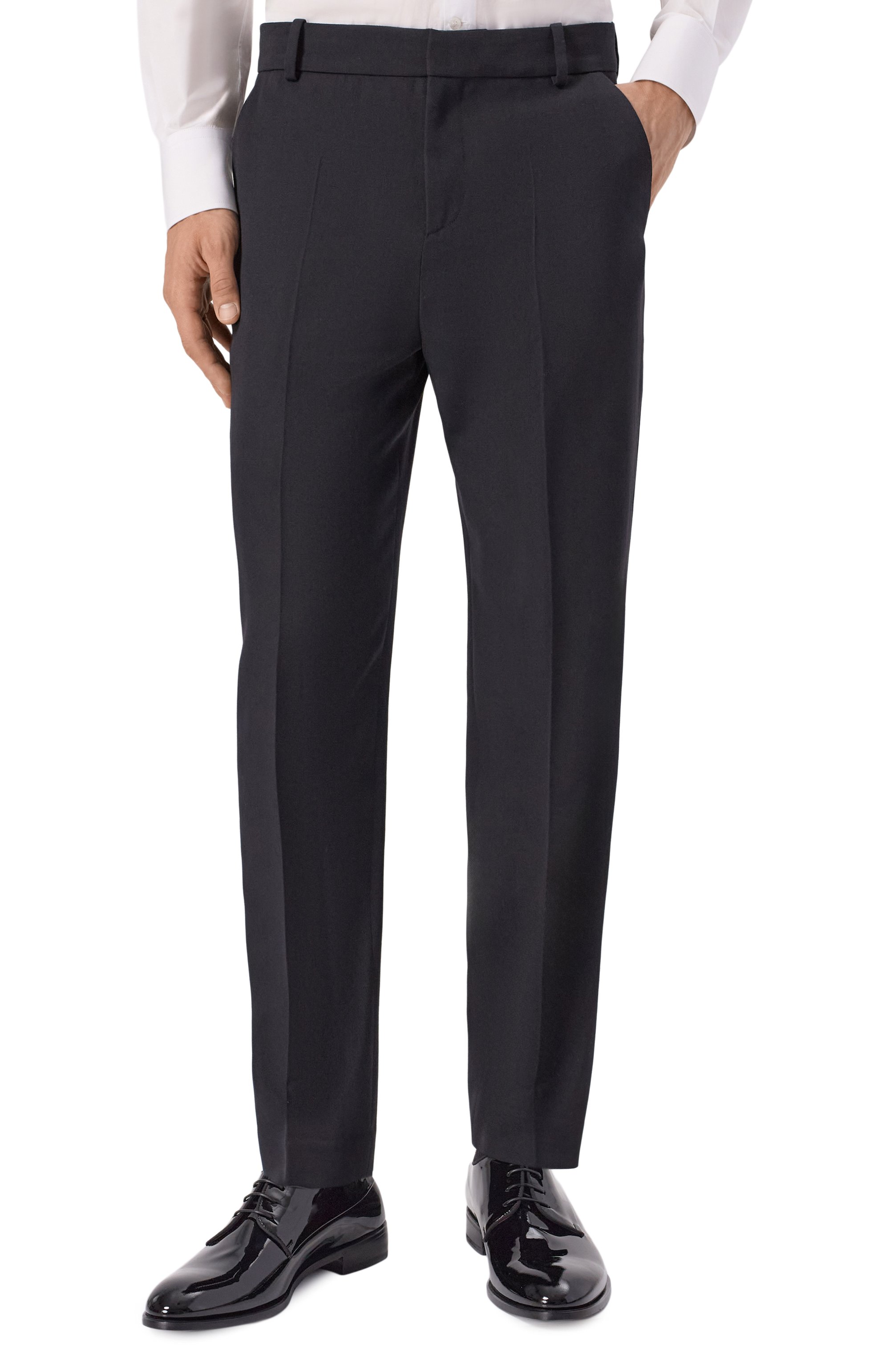 Шерстяные брюки BALMAIN, арт. FH1PM085/MH49, фото 3