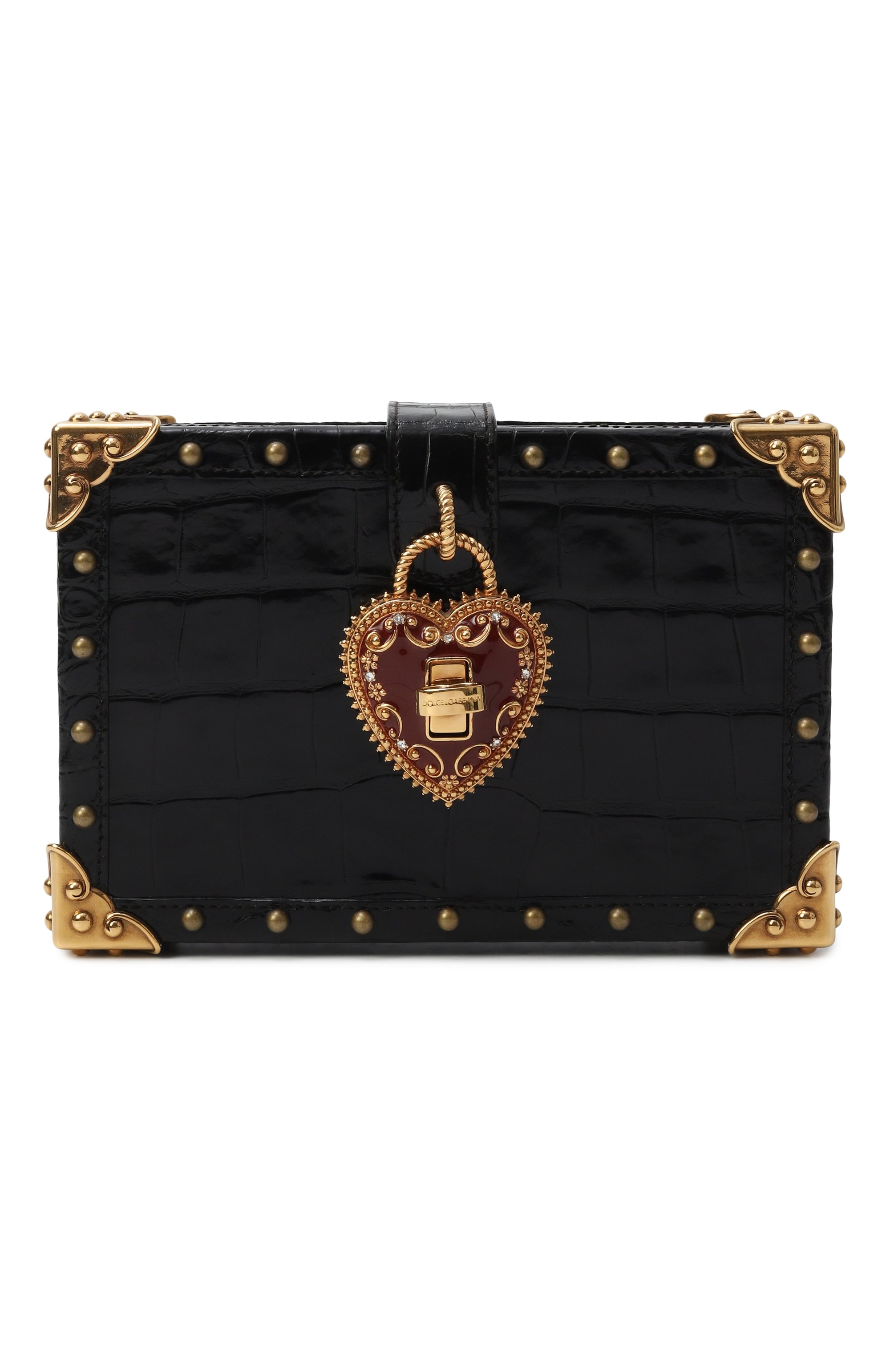 Сумка dolce box из кож�и аллигатора DOLCE & GABBANA, арт. BB6568/A2R08, фото 1