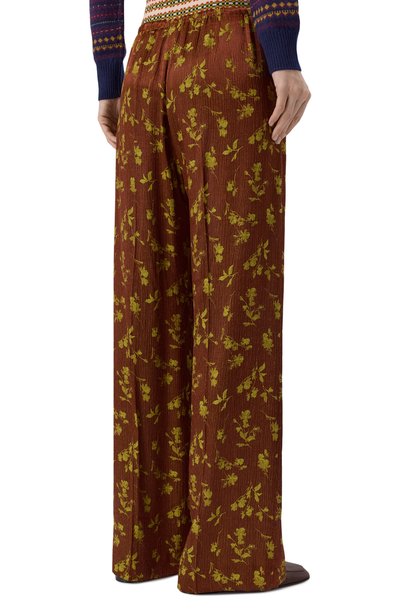 Брюки DRIES VAN NOTEN коричневого цвета по цене 64850 руб., арт. 010922/4261, фото 4 Брюки DRIES VAN NOTEN, арт. 010922/4261, фото 4