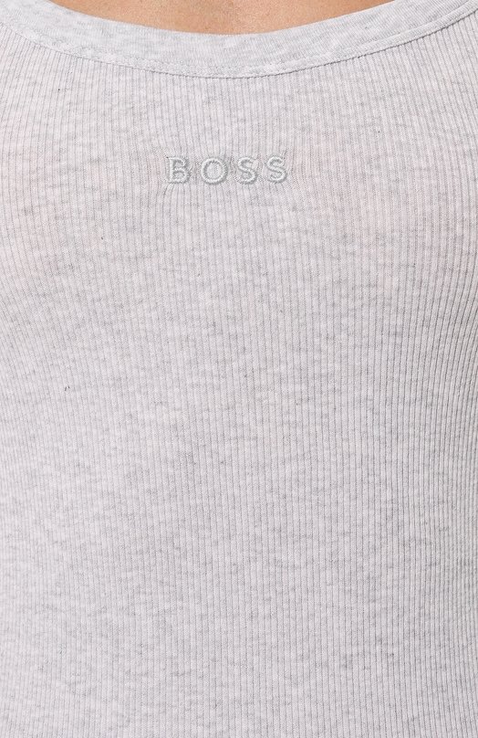 Хлопковая майка BOSS Orange 5