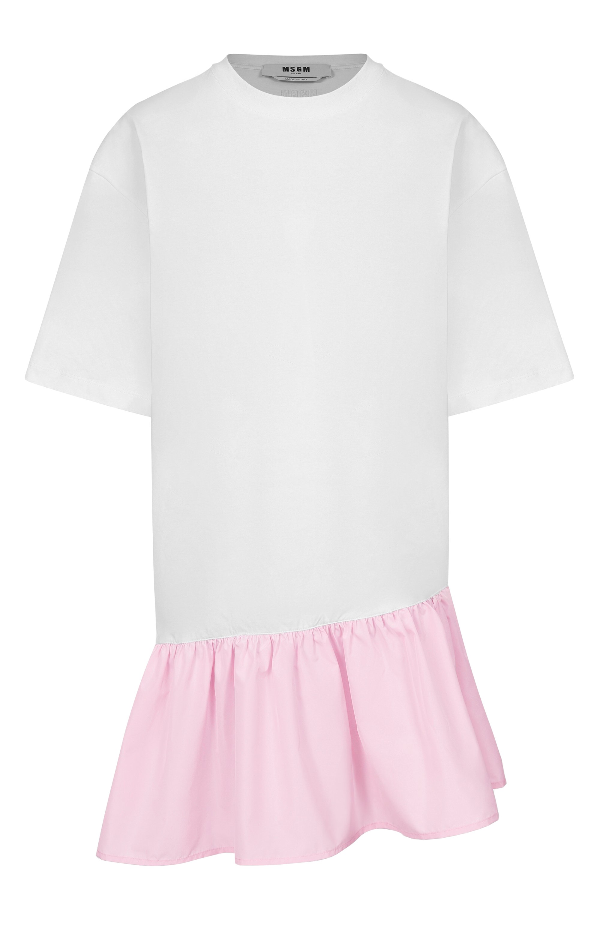 Хлопковое платье MSGM, арт. 4041MDA81D/267002, фото 1