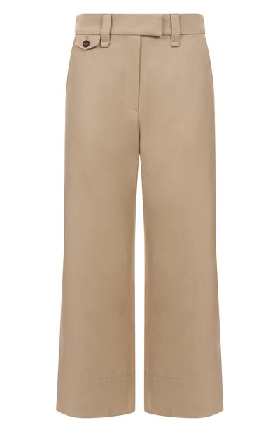 Женские брюки из хлопка и льна BRUNELLO CUCINELLI, арт. ML145P8833