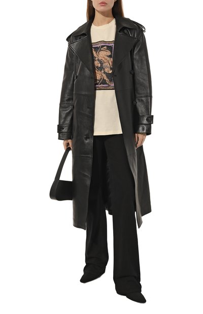 Хлопковая футболка ROBERTO CAVALLI, арт. QKT61M/JD060, фото 2