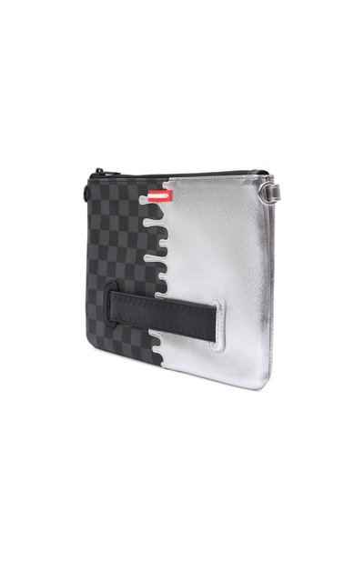 Сумка silver side drip black check SPRAYGROUND, арт. 910B8929NSZ/SILVER SIDE DRIP BLACK CHECK CR0SSB0DY