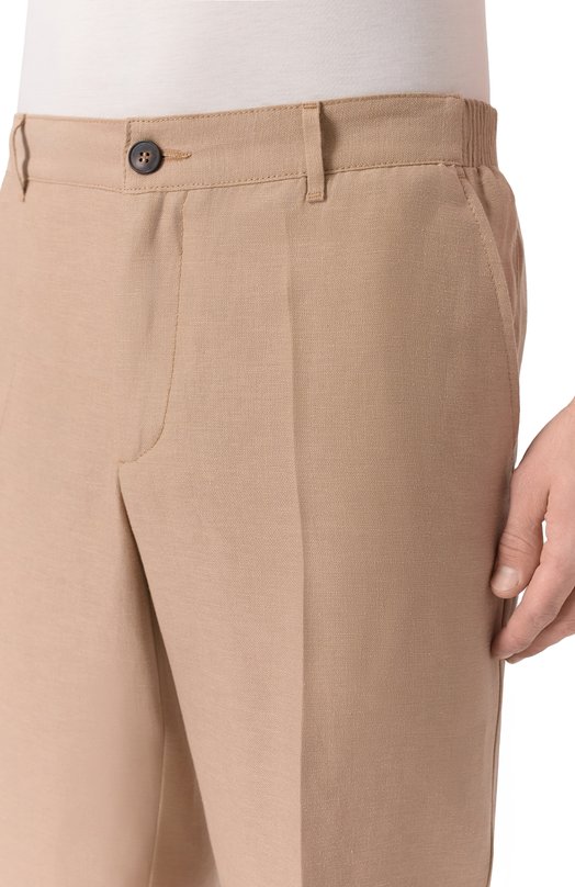 Шорты изо льна и шелка MVST M26.CSM.T408/TXAVI Бежевый  M26.CSM.T408/TXAVI Фото 5