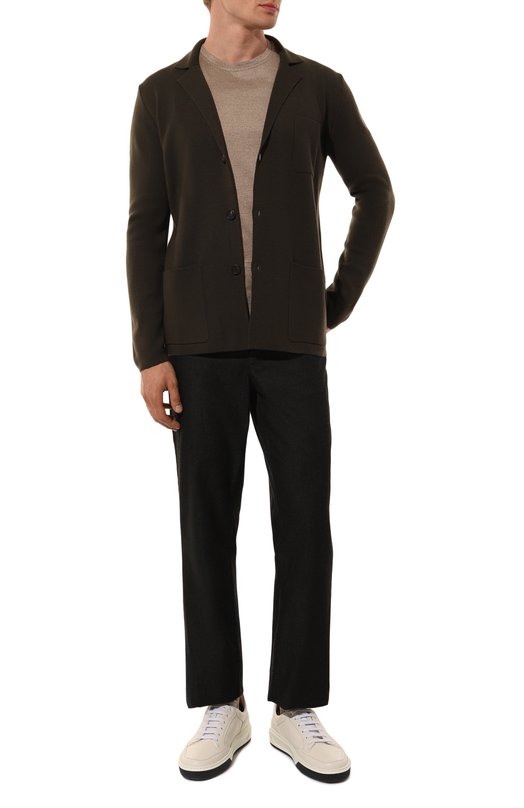 Шерстяной пиджак Corneliani 94M586-9425164 Зелёный  94M586-9425164 Фото 3