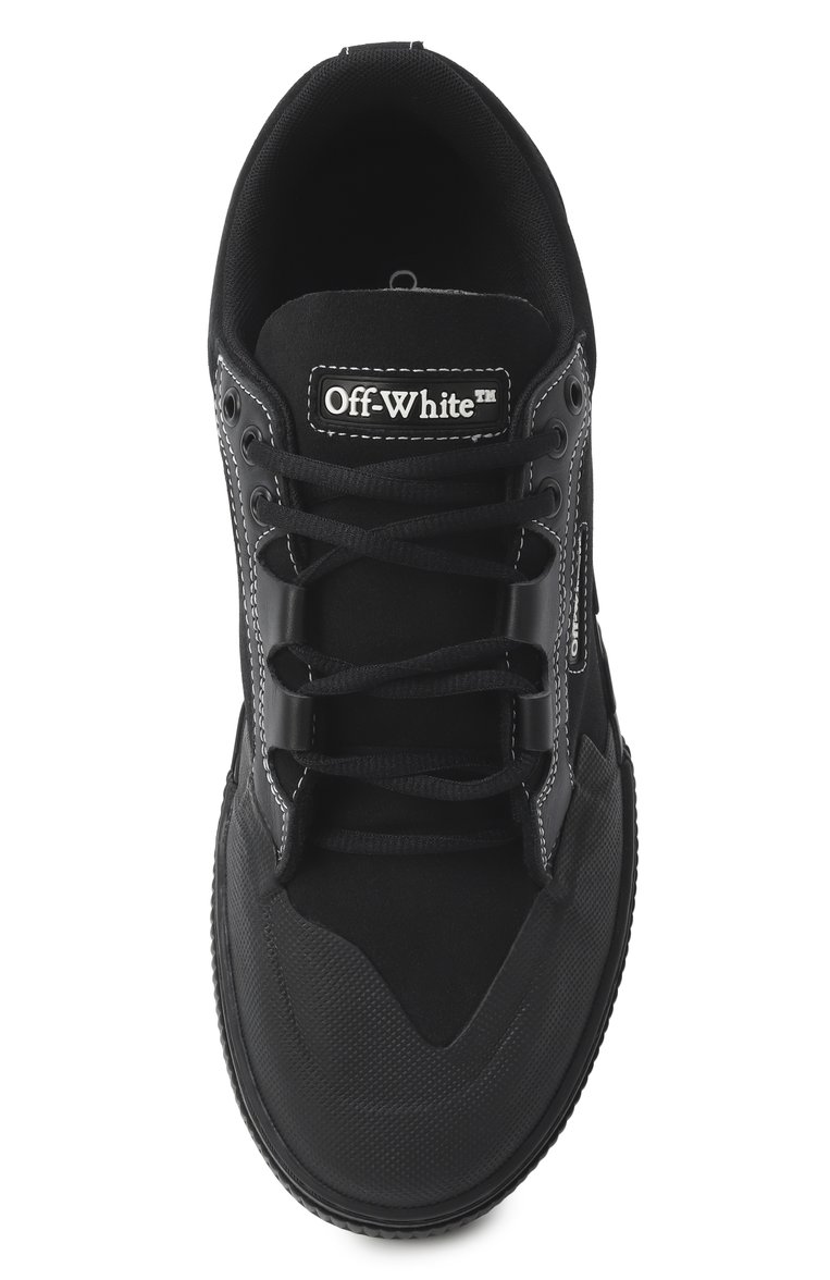 Замшевые кеды vulcanized 779 OFF-WHITE, арт. 0MIA296C99LEA001, фото 1