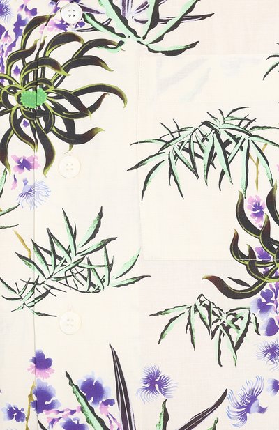 Рубашка из смеси хлопка и льна KENZO, арт. FA55CH5291LI, фото 5