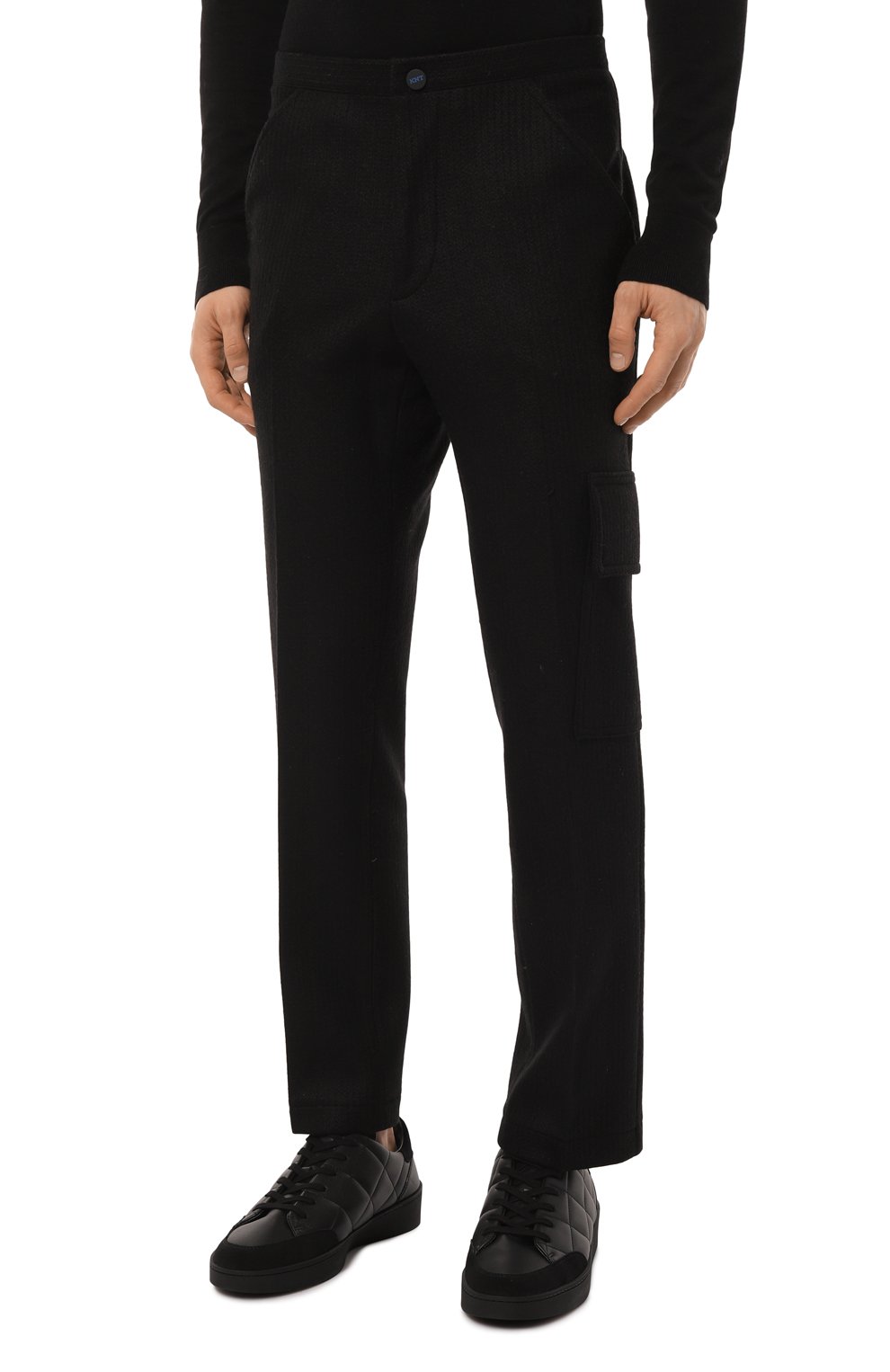 Шерстяные брюки KITON, арт. UMM0523H0907907, фото 3