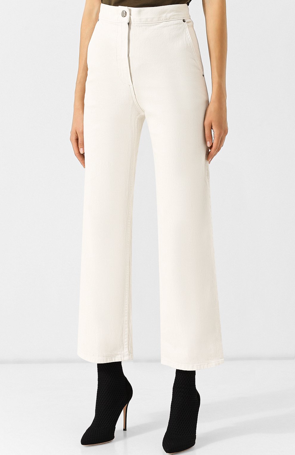 Джинсы RACHEL COMEY белого цвета по цене 36350 руб., арт. 49-506 DENIM, фото 3 Джинсы RACHEL COMEY, арт. 49-506 DENIM, фото 3