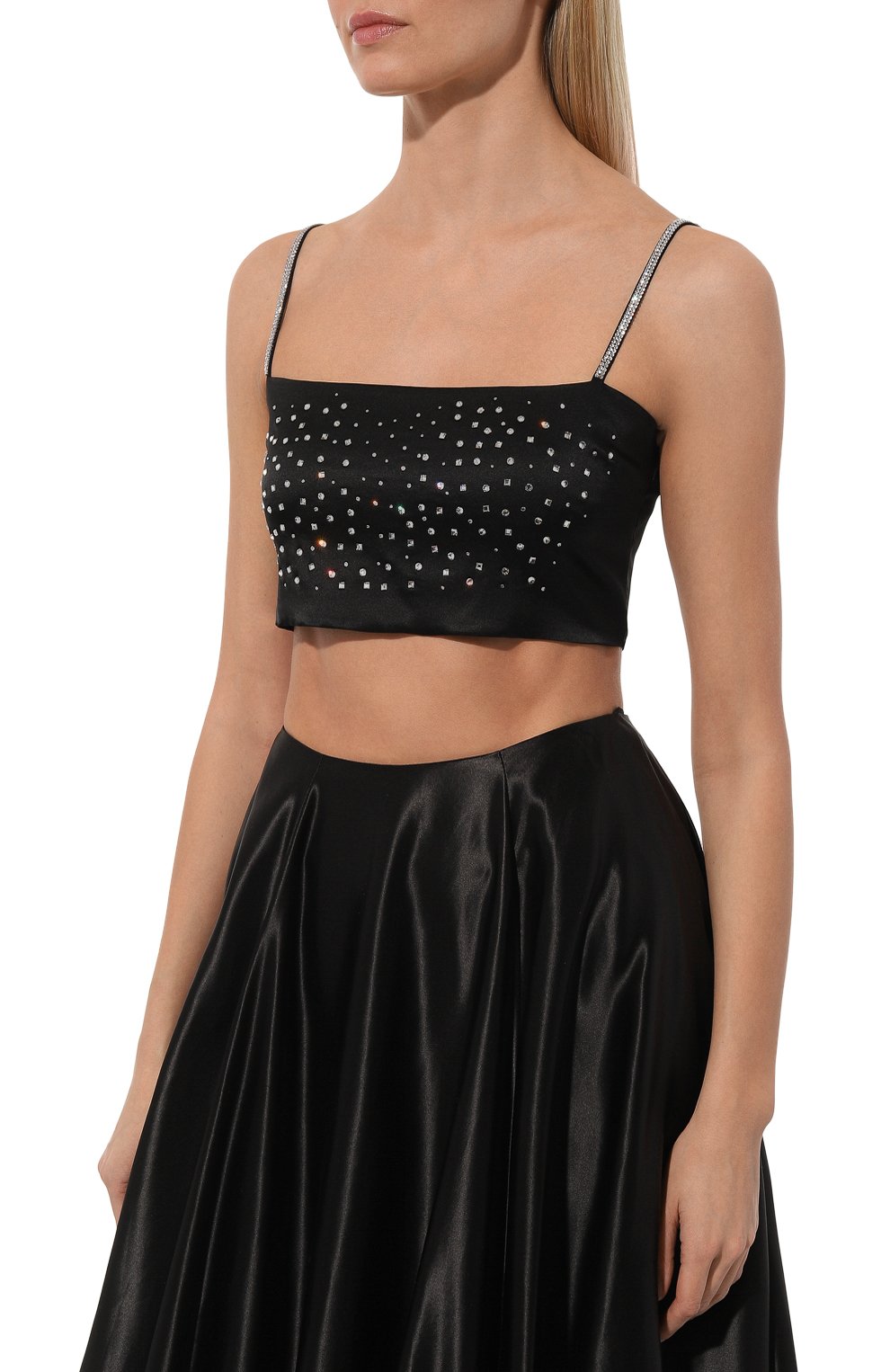 Топ с отделкой кристаллами I.D. SARRIERI, арт. M4116, фото 3