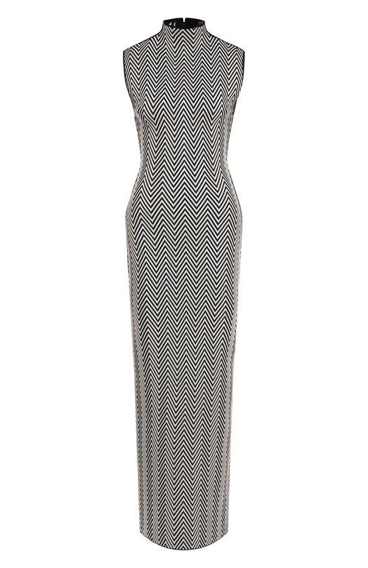 Платье из вискозы Missoni DS25SG2P/BK01B0 Чёрно-белый DS25SG2P/BK01B0