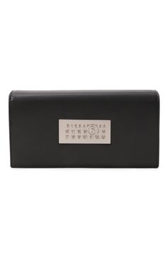 Женская сумка numeric MM6 черного цвета, арт. SB5ZI0014/P7258 | Фото 1 (Размер: mini; Драгоценные камни: Проставлено; Материал: Натуральная кожа; Материал сплава: Проставлено)