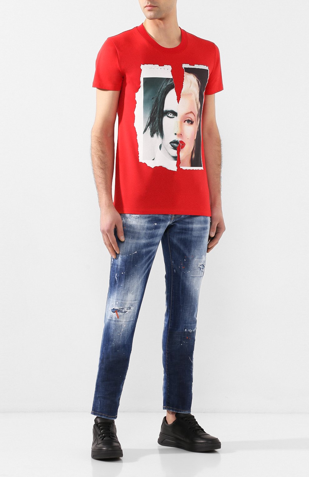 Хлопковая футболка DIEGO VENTURINO, арт. SS20-DV TS MMF, фото 2