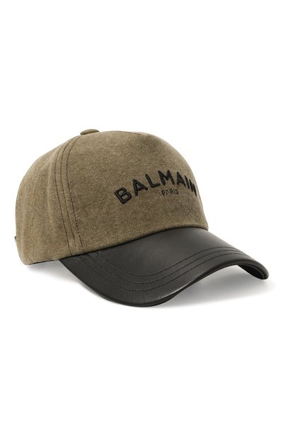 Мужская хлопковая бейсболка BALMAIN, арт. CH1XA015/MB38