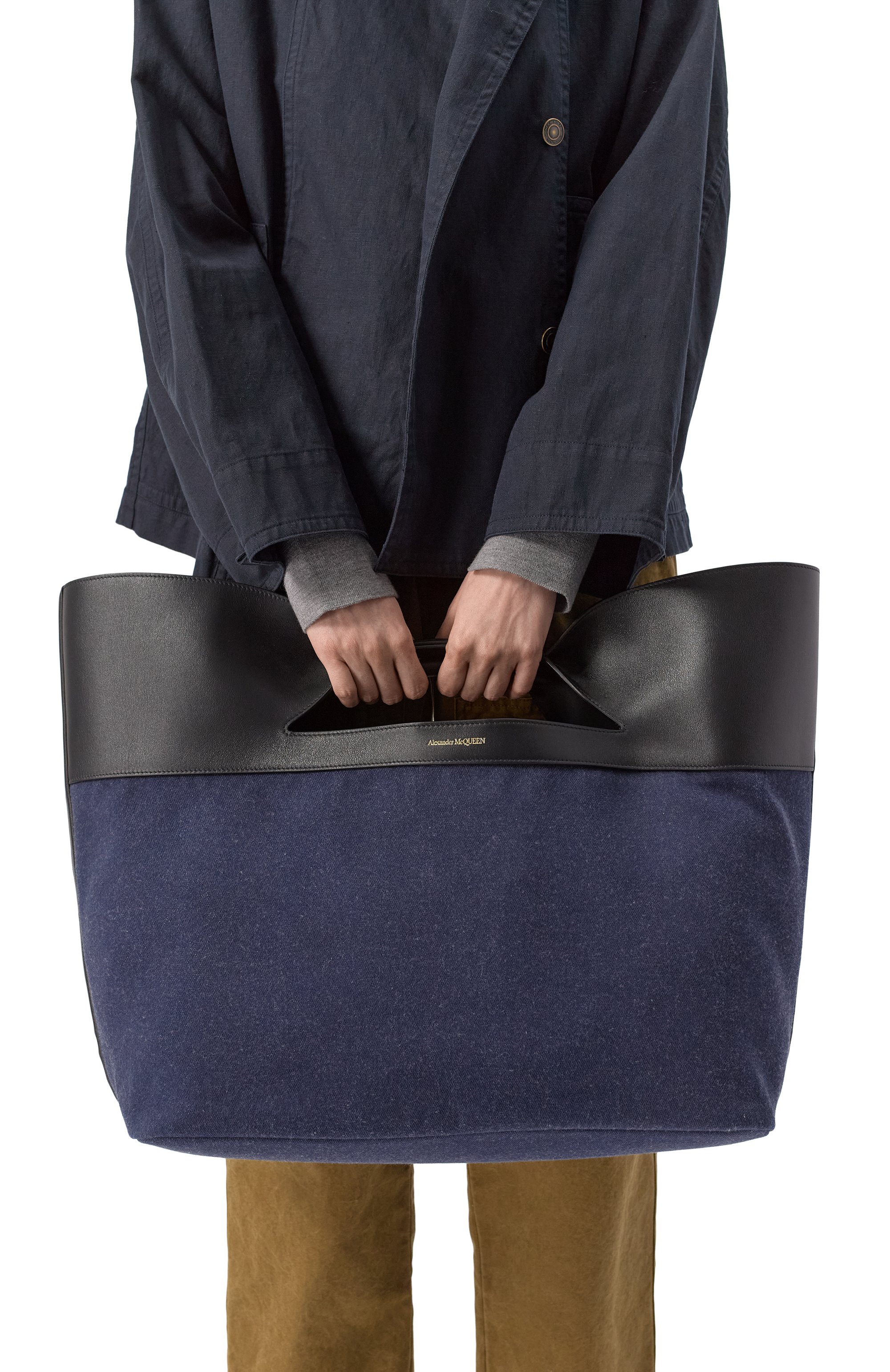 Сумка-тоут the bow ALEXANDER MCQUEEN, арт. 47093441AAI5, фото 2