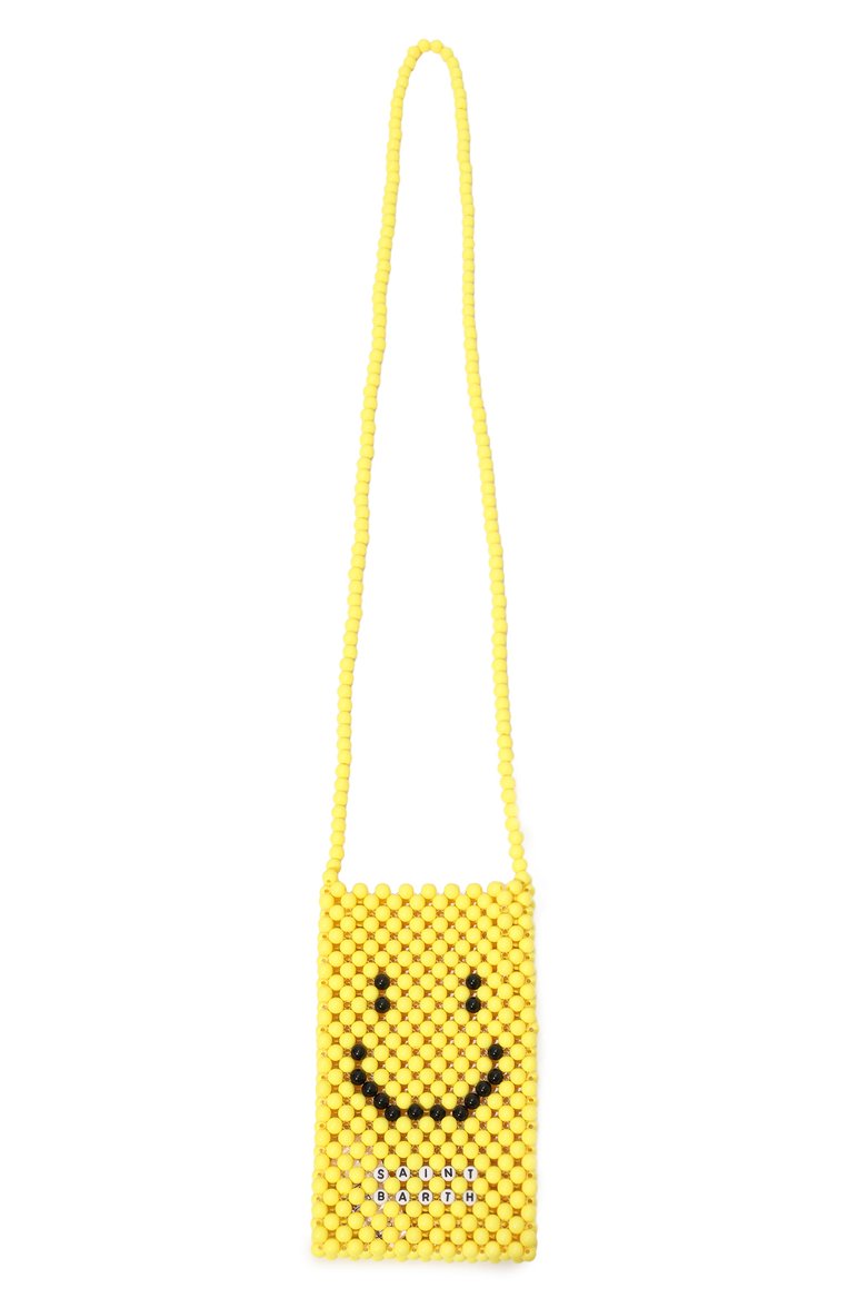 Чехол для телефона MC2 SAINT BARTH желтого цвета, арт. STBA/BEADED PH0NE H0LDER/00202D | Фото 4 (Материал: Пластик; Региональные ограничения белый список (Axapta Mercury): Не проставлено; Нос: Не проставлено)