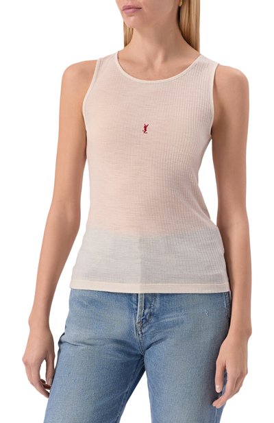 Шерстяная майка SAINT LAURENT, арт. 752721/YBMV2, фото 3