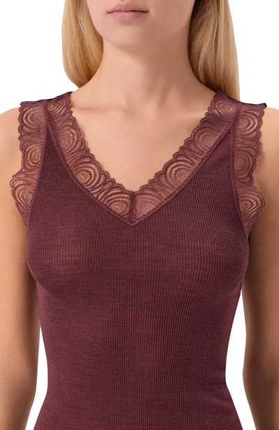 Майка из шерсти и шелка HANRO, арт. 070828, фото 5