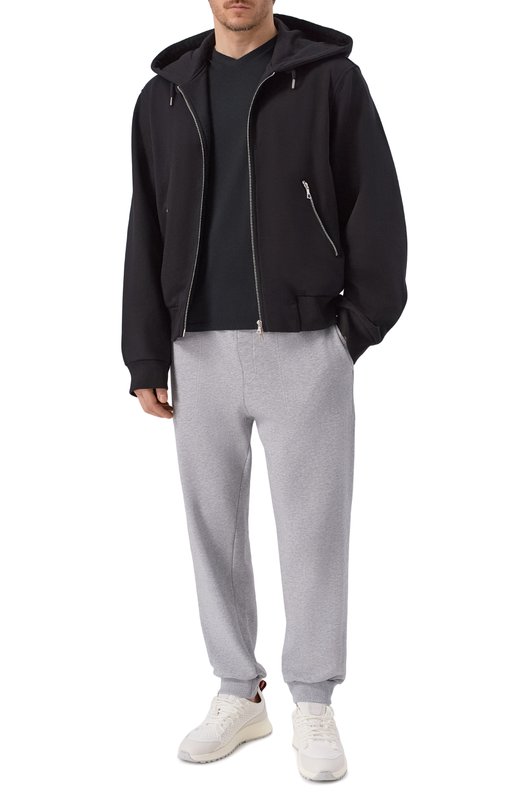 Хлопковая футболка James Perse MELJ3248 Чёрный  MELJ3248 Фото 2