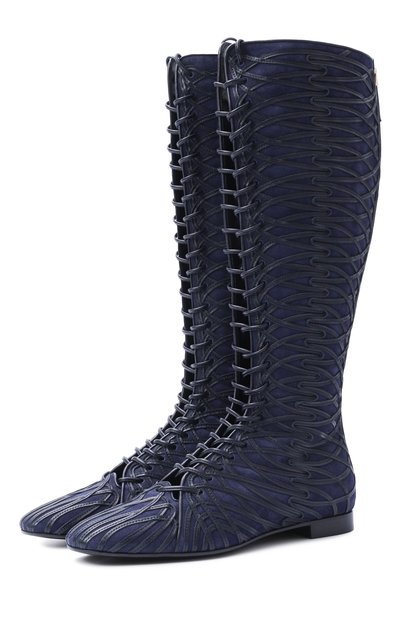 Женские кожаные сапоги GIORGIO ARMANI, арт. GW003926/AF28723
