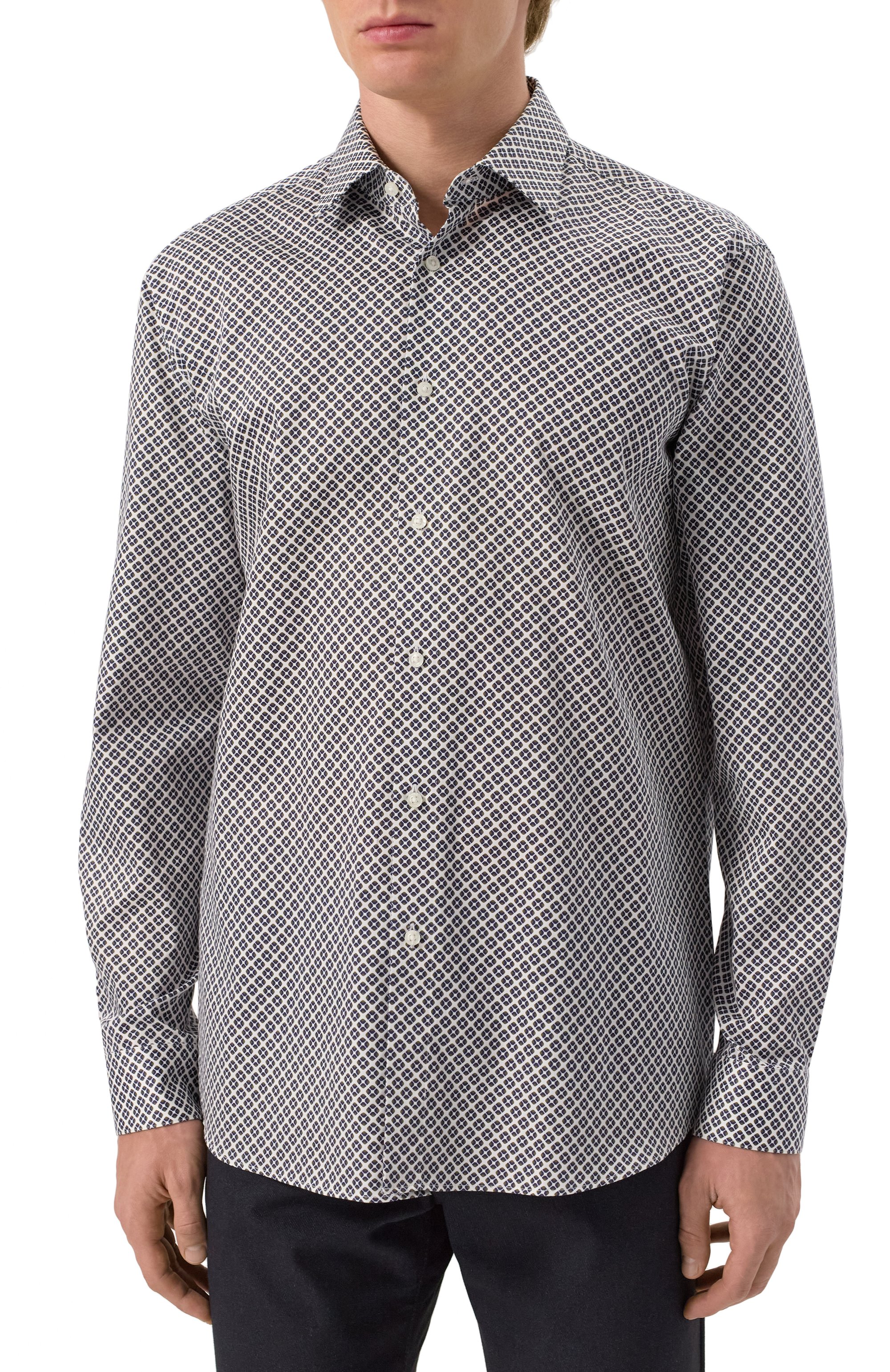 Хлопковая рубашка HUGO, арт. 50534106, фото 3