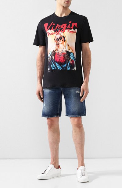 Хлопковая футболка FRANKIE MORELLO, арт. FMCS9126TS, фото 2